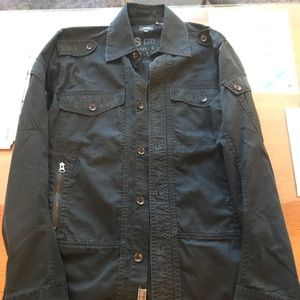 G Star men’s shirt / jacket.  Men’s Size XL, Black